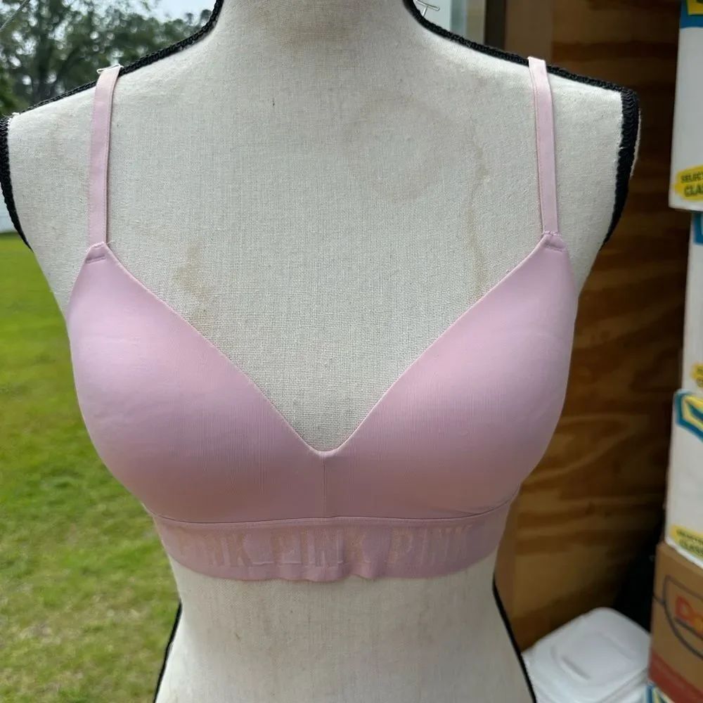 Pink Wireless Bra
